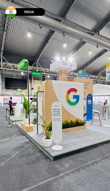 Google @ Grace Hopper Exhibition India