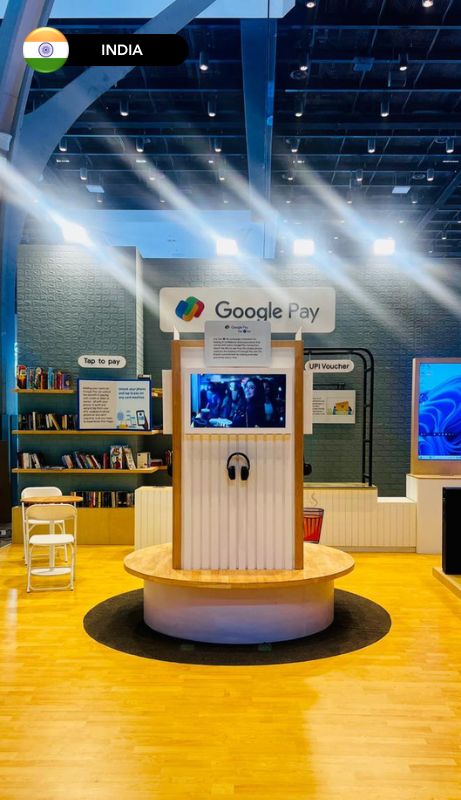 Google Pay Experience zone